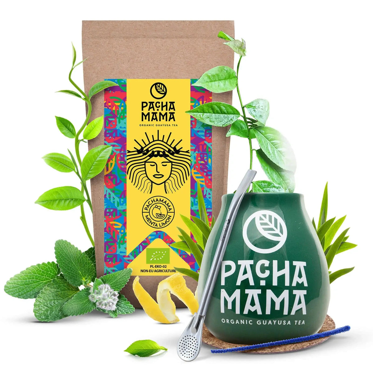 Komplet Guayusa Pachamama Meta Limona 100g (bio)